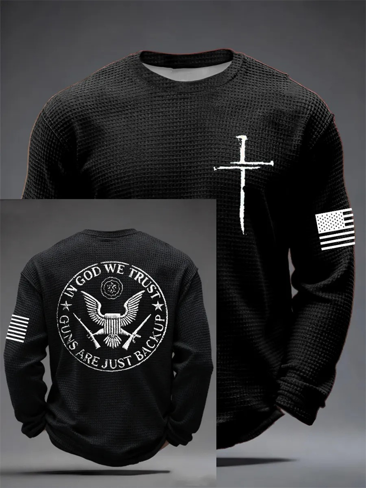Embellish Knit - Fall 2026 Men's Long-Sleeve 3D Cross
