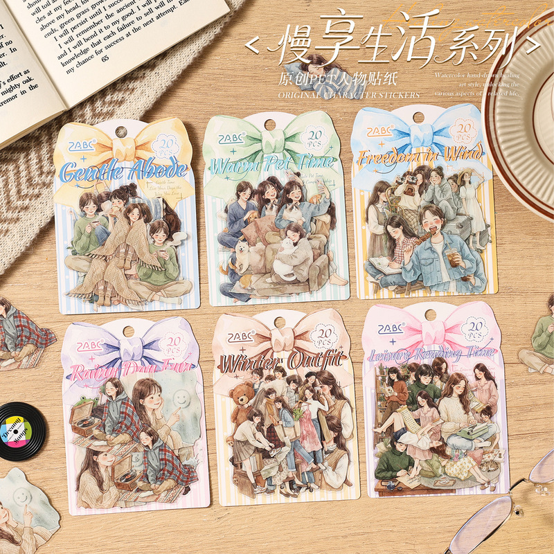 1pack/20pcs Warm Vibe Watercol - Embellishments For Scrapbooking ulasan dan harga